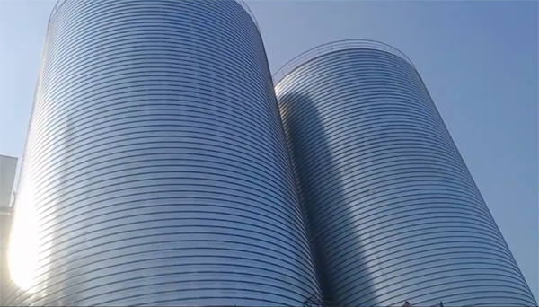 松桃2座混凝土高架卷板仓