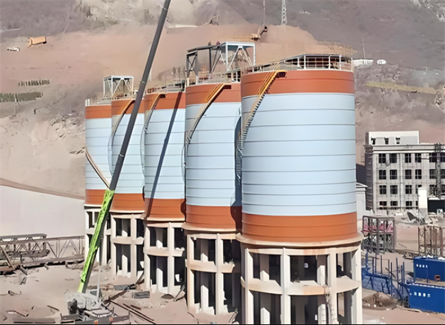 松桃高架钢板仓