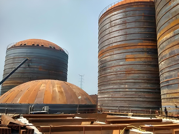 松桃焦粉钢板仓